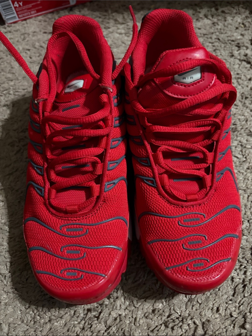 Nike Kids Red Athletic Sneakers